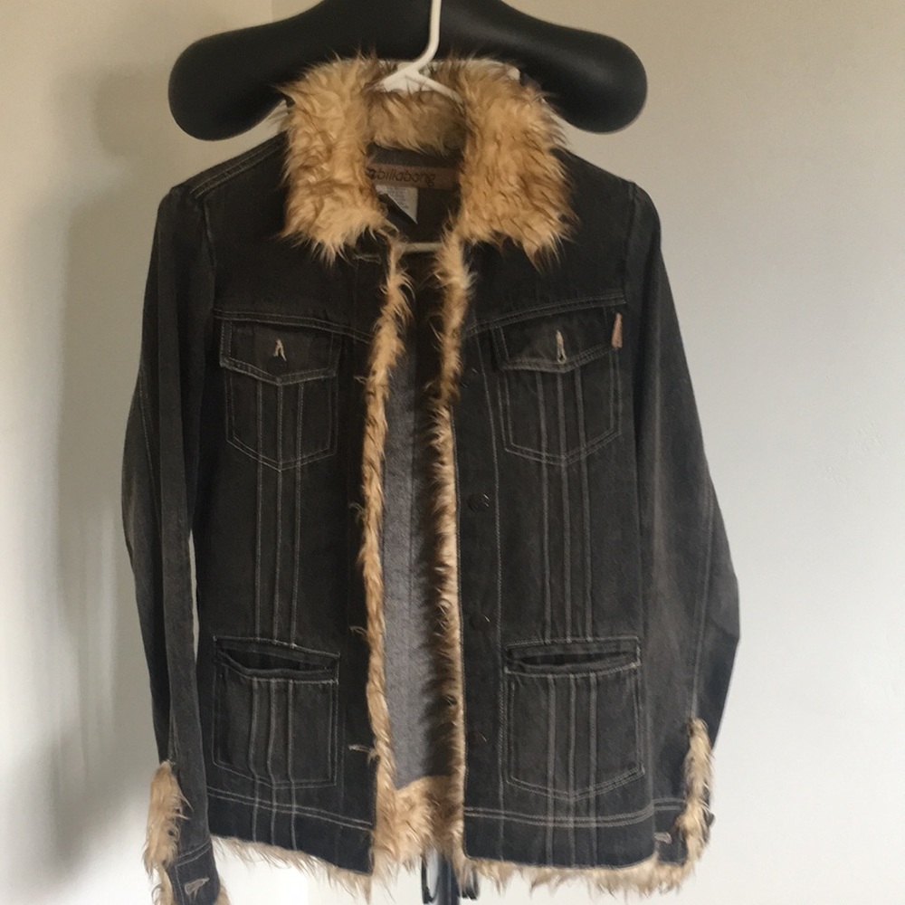 COPY - Black Billabong Jean jacket, size S